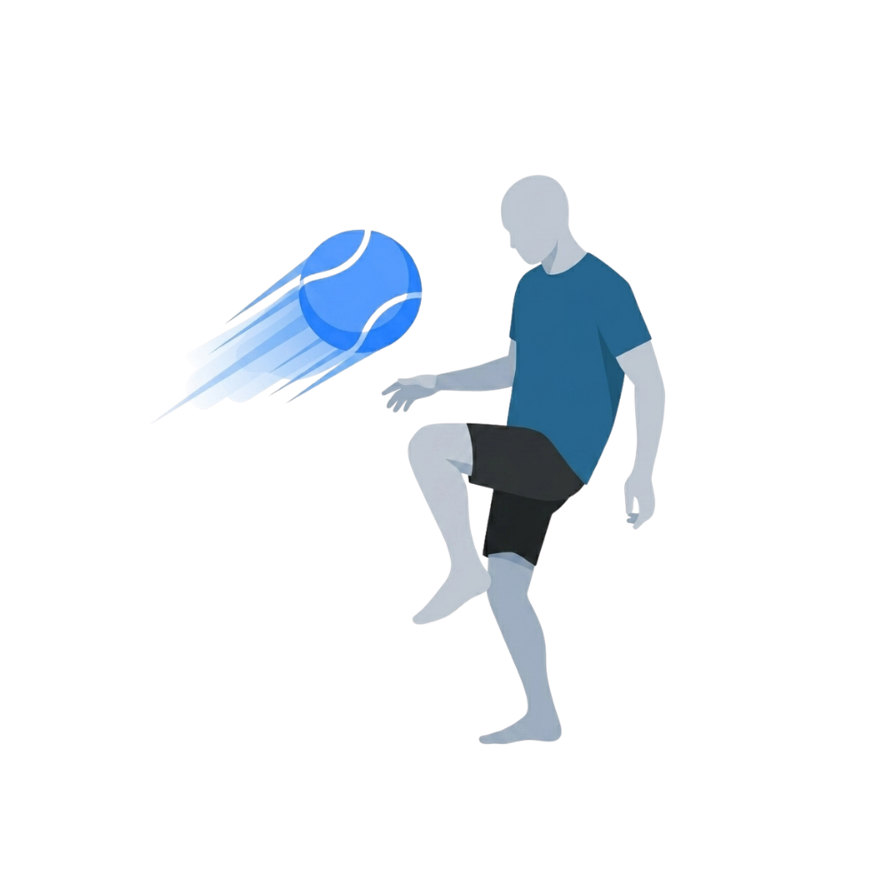knee ball exercise